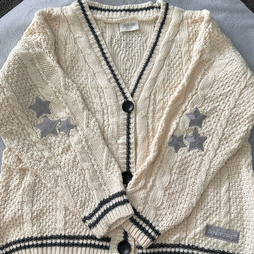 Taylor Swift Folklore The Cardigan XS/S - Brand New